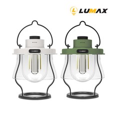 루맥스 캠핑랜턴 LED 아웃도어 스탠드 USB 충전 등산 야외 실내 등 감성 조명 램프 차박 텐트 최대 168시간 사용 3가지 라이트모드 전원다이얼 모드 생활방수, 올리브 그린, 1개