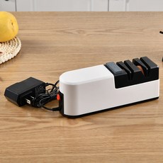 흰색 기계 연마기 ChefsChoice 셰프가 칼갈이 칼갈이기계 쉐프초이스 프로페셔널, 코드 플러그 스타일, 1개