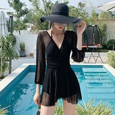 리앤베르 여성 체형커버 원피스 비키니 ...