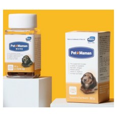 PET MAMAN 펫또마망 강아지 눈건강 금잔화 비타민A 헤마토코쿠스 펠릿제형 80g, 기본 - 펫또마망