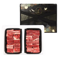 한우 찜갈비 선물세트 800g 3등급, 2세트
