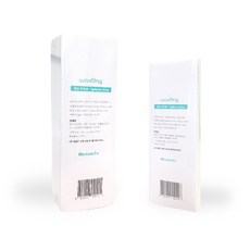 왁쏭 왁스스트립 왁싱 부직포 대용량 200매 표준용량 50매 컷팅형 제모천, 1개, 249g