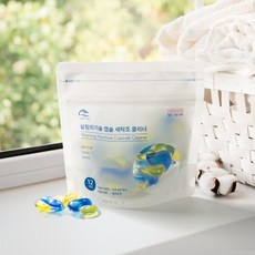 [살림의기술] 6개+6개 고농축 캡슐 세탁조 클리너 12개월용, 옵션선택:캡슐세탁조클리너 12개입 (SR111)