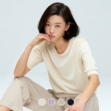 지오다노반팔스웨터