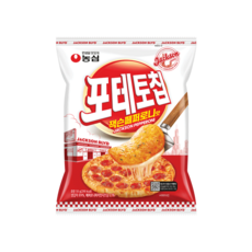농심 포테토칩 잭슨페퍼로니맛, 105g, 6개
