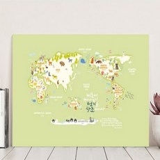 노아데코세계지도