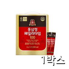 동의삼 홍삼정패밀리타임100포 부모님선물 쇼핑백포함/GV, 10g, 100개