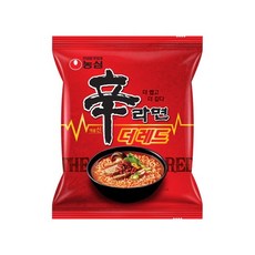 신라면 더 레드 125g, 8개