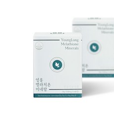 영롱 멜라치온 미네랄, 2개, 60정