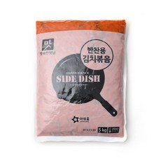 아워홈 행복한맛남 반찬용김치볶음, 5kg, 1개