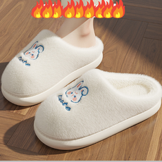 헤토르누 따뜻한 후리스 거실 실내화 슬리퍼