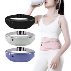 다이나믹피플 남녀공용 고급형 플립벨트 초경량 러닝밴드 힙색 가방 조절가능, 1개