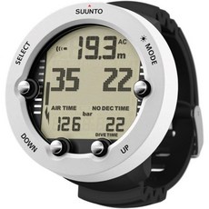 USB 케이블이 포함된 Suunto Vyper Novo 손목 컴퓨터, White/ Without Transmitter, White/ Without Transmitter - 순토트랜스미터