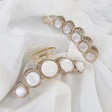 올림머리+집게핀