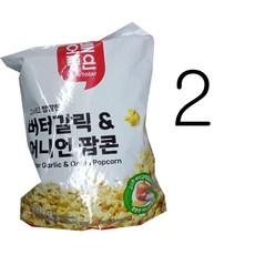 오늘좋은 버터갈릭&어니언 팝콘, 2개, 220g