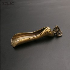 Z3JC 순동분 티스푼 동연꽃 티삽 티스푼 티사이드 티스푼 다도 육군자 쿵푸 액세서리, 순동산양주걱(85g), 1개