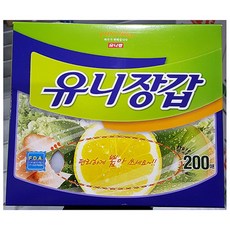 유니위생장갑일회용비닐장갑매 VR7+P6G 위생장갑(유니 D0D0150, 고를께용
