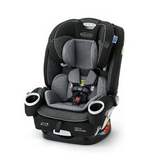 Graco 4Ever DLX 4-in-1 카시트 후방 전방 부스터 모드 안전 편안 편리, 4-in-1 w/ SnugLock Grow, 리치 랜드