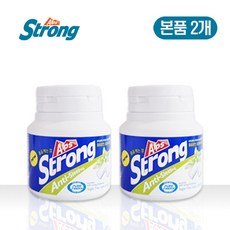 알프스스트롱 잠깨는 무설탕 졸음 방지 껌 본품 2통 : 금연껌 졸음껌 운전껌 허브껌 스위스, 2개, 54g