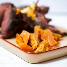 국산 군고구마 조정치 말랭이 간식, 11개, 60g