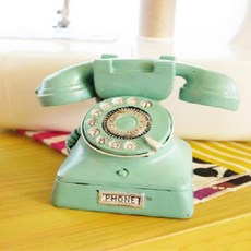 엔틱다이얼전화기