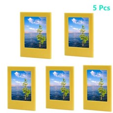 카메라 가방 후지필름 미니 11 필름 프레임 마그네틱 포토 프레임 미니 12 40 Evo 90 필름 컬러 프레임용 3, 03 5pcs, 5개