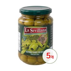 라세빌라나 그린 올리브, 5개, 370g
