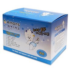  아몬스 강아지기저귀 강아지 생리대 초미니 10매 10개 _ 2024100EA, 초미니견 10매 10개, 본상품선택 