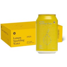 StrangeLove 스트레인지러브 레몬 탄산수 스파클링워터 330ml 24캔, 24개