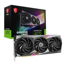 MSI 지포스 RTX 4070 게이밍 X 트리오 D6X 12GB 트라이프로져3