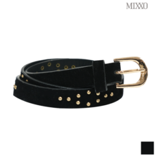 미쏘 미쏘(MIXXO) 심플 벨벳 벨트_MIAB44T034