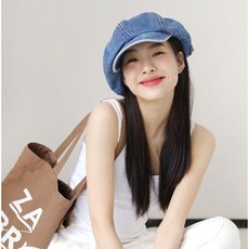 미쏘데님팔각모
