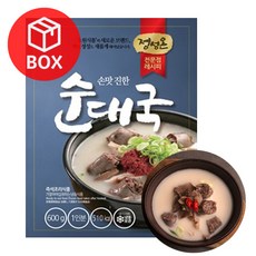 초원식품 정성온 순대국 600g 1박스 25개입, 2개