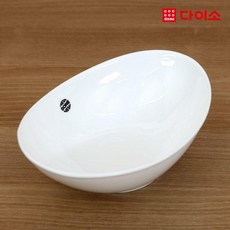 [다이소]TS순백샐러드볼(약20.5CM)-62355
