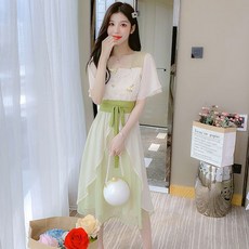 철릭원피스패턴도안