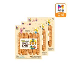 [목우촌] 뽀로로와 친구들 프랑크소시지 130g x 3, 일반포장 동절기만, 3개