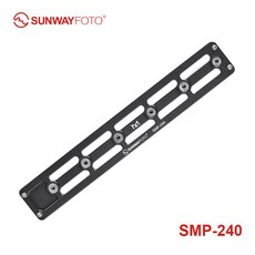 삼각대모노포드 SUNWAYFOTO M-Lok Arca 스위스 레일 마운트 어댑터 80 140 240 300mm(3.15 5.5 9.45 11.8, [01] SMP-240, 01 SMP-240, 1개