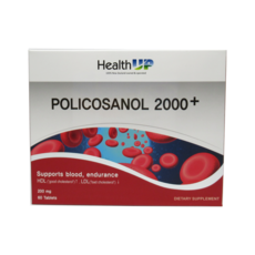 헬스업 폴리코사놀 2000+60캡슐 33.4mg 옥타코사놀 사탕수수추출물 왁스알코올 3팩