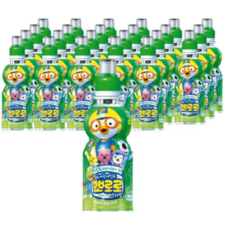 팔도 뽀로로 사과맛 어린이음료 235ml, 24개