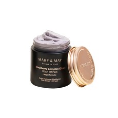 Mary&May 마리엔메이 Vegan Blackberry Complex Glow Washoff Pack 비건 블랙베리 콤플렉스 글로우 워시오프팩 125g, 1개, 1개