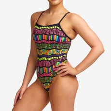 Funkita 평키타 세렝게티 썸머 레이디스 싱글 스트랩 원피스 1076 수영복, SERENGETI SUMMER