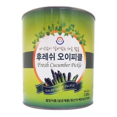 새찬 후레쉬 오이피클 3kg / 웰빙랜드 식자재 대용량, 5개