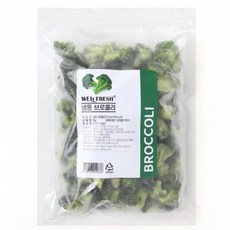 브로콜리 냉동 1Kg(2~4cm컷), 5개, 단품