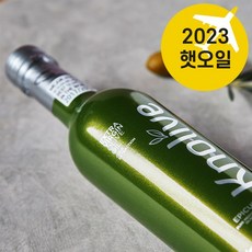 [23년 햇오일] KNOLIVE 널리브 오히블랑코 엑스트라 버진 올리브 오일 500ml, 1개