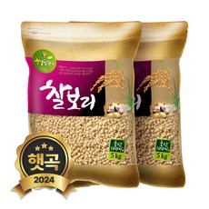 현대농산 국산 찰보리 10kg (5kgx2봉), 1개