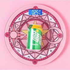 마법진체중계 체리 몸무게저울 충전식 인바디 홈트, 상세 페이지 참고, 마법진(일반 스타일) 배터리