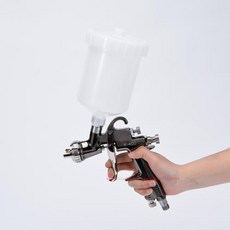 K-400 페인트 스프레이 건 가정용 자동차 스프레이 건용 에어 페인트 도구 1.4mm 1.7mm 노즐, 01 1.4mm, 1개