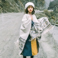 에스닉판초망토