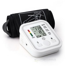 자동 전자 혈압측정기 가정용혈압계 형 커프 손목 스마트 디지털, 1개