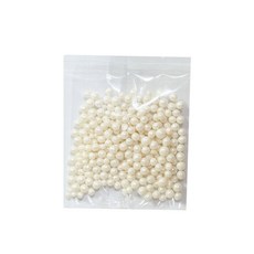 스프링클 트윙클 펄화이트 조개마카롱 머핀 케이크 데코 장식 베이킹재료 하나베이킹푸드, 100g, 1개